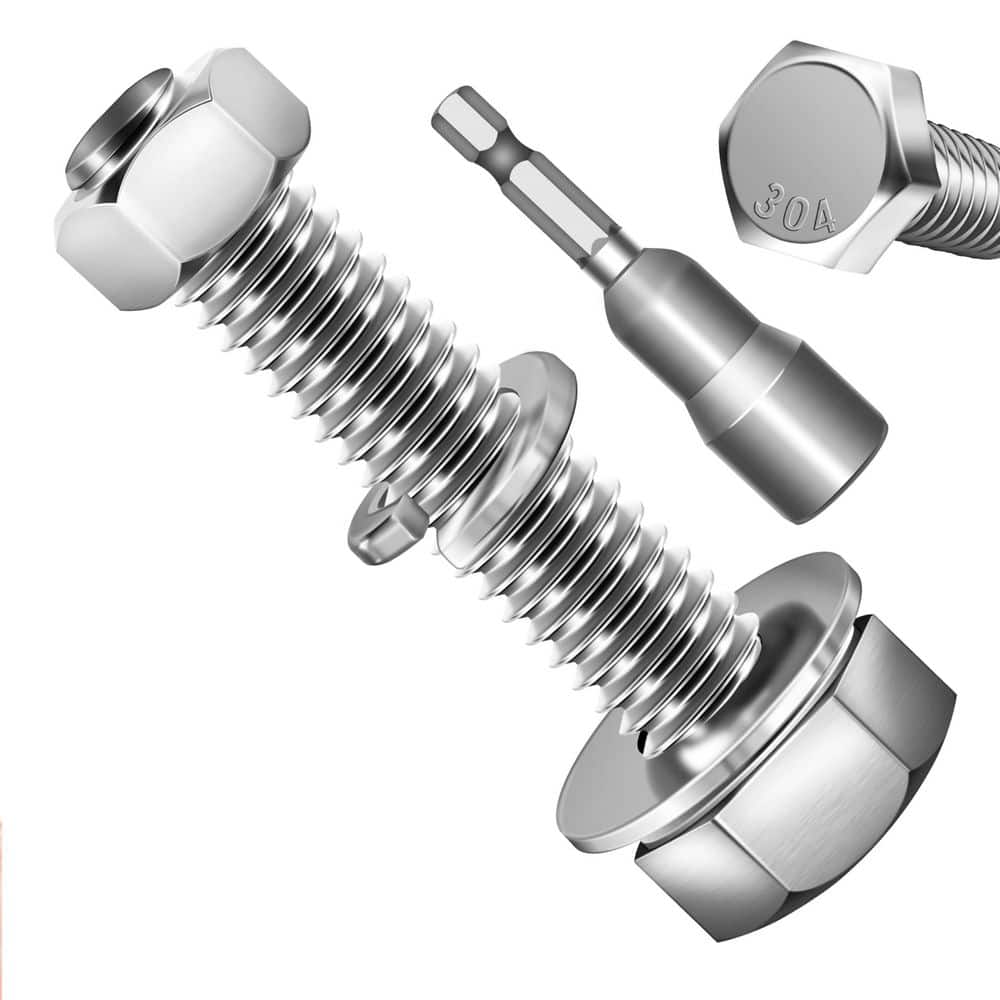 5/16 in. -18 x 1-1/2 in. 304 Stainless Steel Hex Bolt (12-Pack) price history on PriceWatchPro