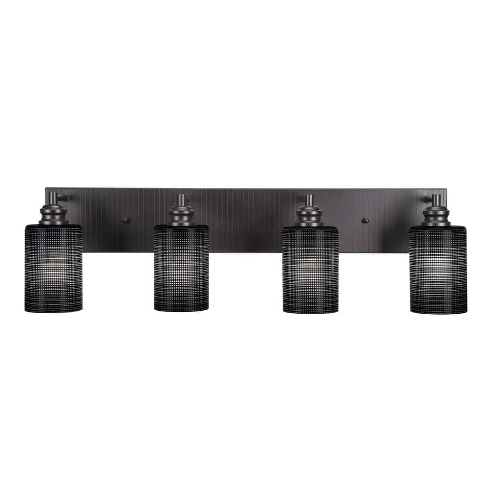 Albany 31 in. 4-Light Espresso Vanity Light