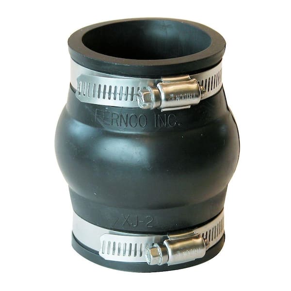 Fernco 1-1/2 in. x 1-1/2 in. DWV Flexible PVC Expansion Coupling