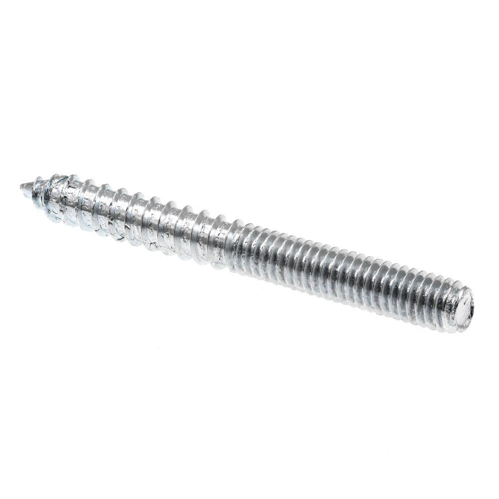 Prime-Line 5/16 in.-18 x in. Plain Steel Hanger Bolts (10-Pack) 9049986  The Home Depot