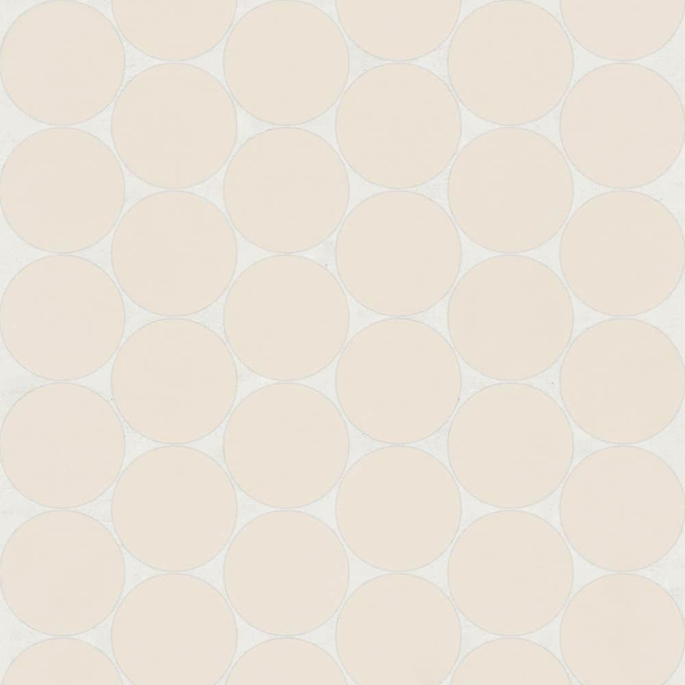 Marin 2 in. Penny Round Matte Porcelain Mosaic in Sand Dollar (8.61 sq. ft. /case) price history on PriceWatchPro