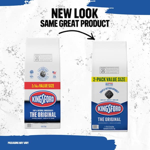 16 lbs. Original BBQ Smoker Charcoal Grilling Briquettes (2-Pack)