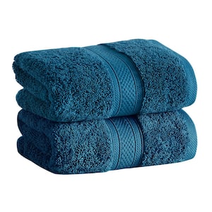 CANNON 100% Cotton Low Twist Hand Towels (16 L x 28 W), 550 GSM, Highly  Absorbent, Super Soft and Fluffy (2 Pack, White)