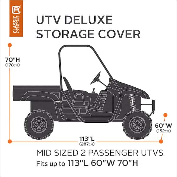 Classic Accessories Large UTV Deluxe Storage Cover 18-064-043801