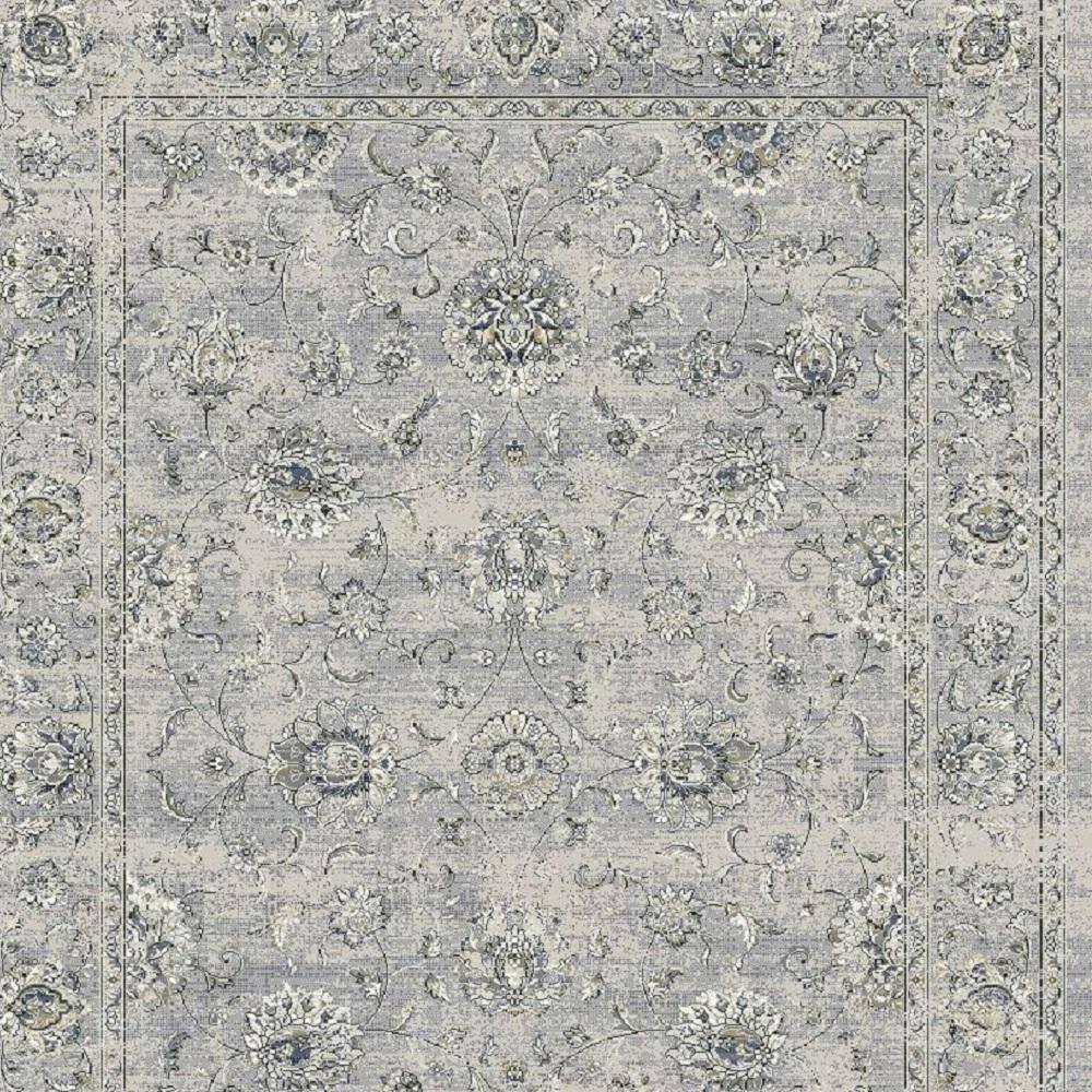 Ancient Garden Silver Grey 3.11' x 5.7' Traditional Rug