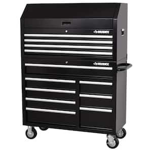 Tool Storage 42 in. W Standard Duty Black Tool Chest Combo