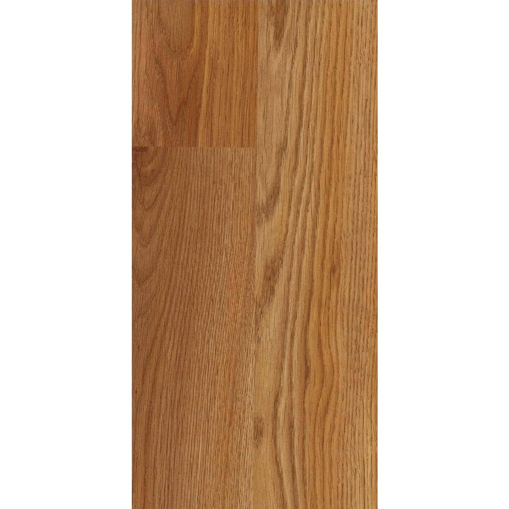 TrafficMaster Glentown Oak 7 mm Thick x 7-5/8 in. Wide x 54-3/8 in