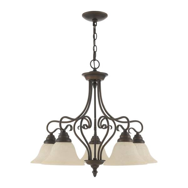 Livex Lighting Coronado Imperial Bronze Transitional Kitchen Island Light