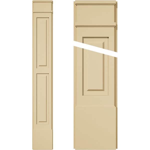 Ekena Millwork 2 in. D x 10 in. W x 72 in. L Primed Polyurethane Pilaster 1- Pack
