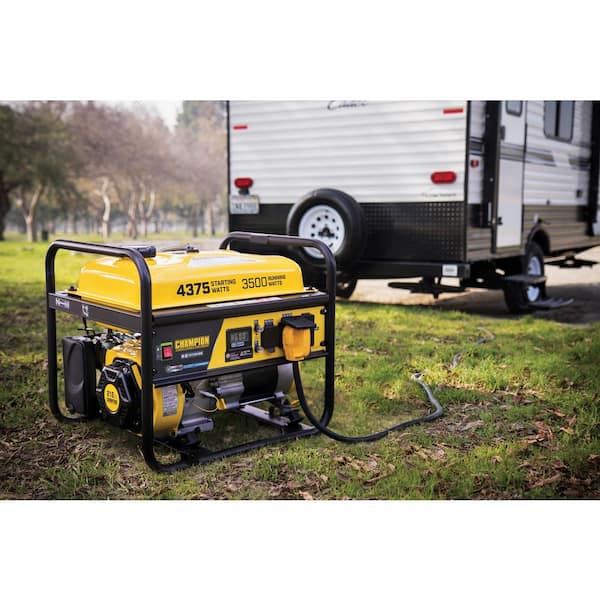 Reviews for Champion Power Equipment 4375/3500-Watt Gasoline Portable  Generator with CO Shield, Recoil Start, and Cold Start Technology | Pg 1 -  The Home Depot