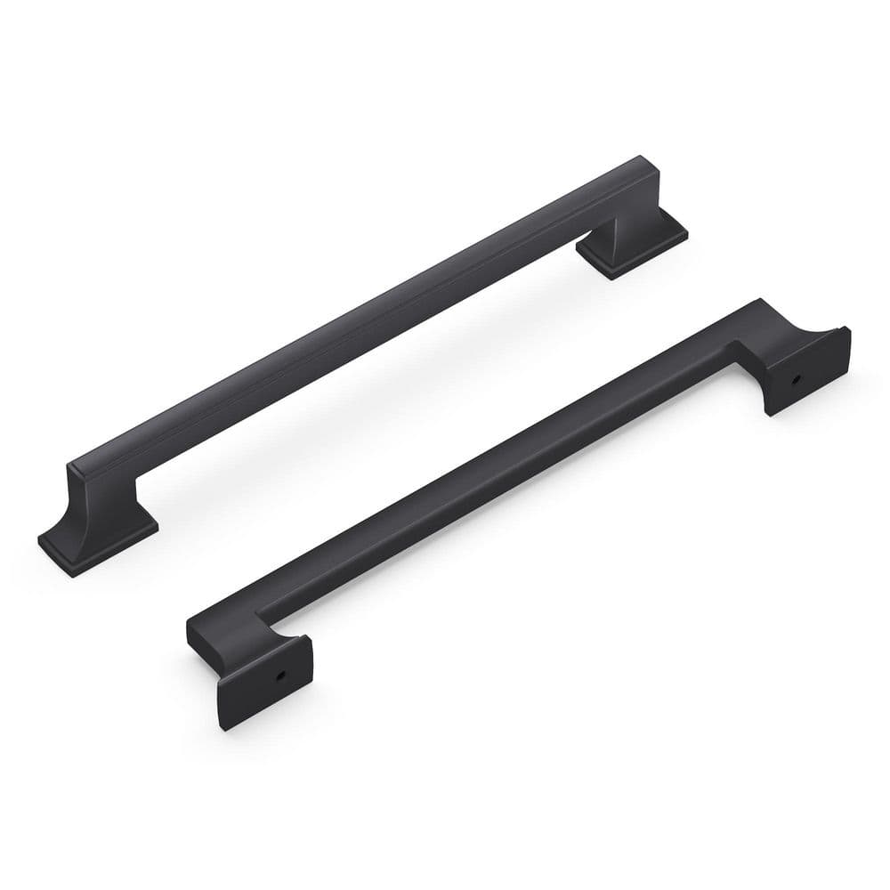 Brownstone Collection Appliance Pull 12 Inch Center to Center Matte Black Finish price history on PriceWatchPro