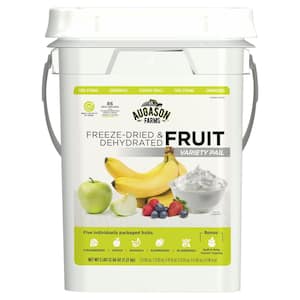 Freeze-Dried Fruit Variety Pail Emergency Food Supply 6 Varieties 4 Gal. Pail 30 Year Shelf Life