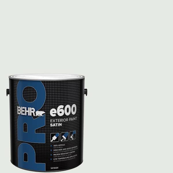 BEHR PRO 1 gal. #BL-W07 Wind Chill Satin Exterior Paint