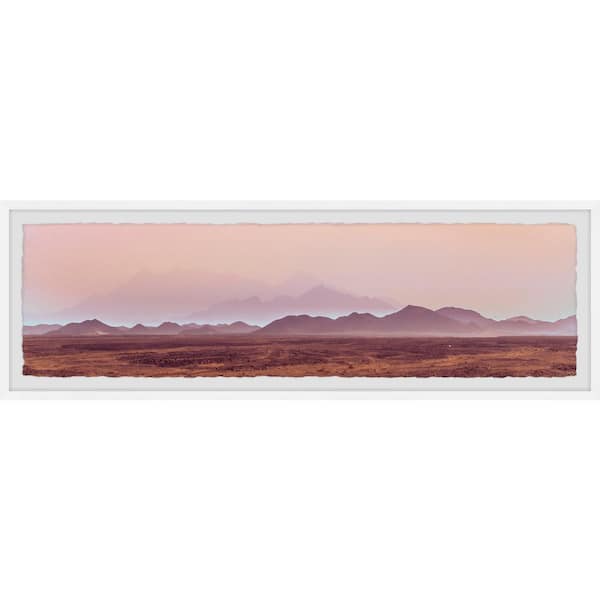 Unbranded "Desert Horizon" by Marmont Hill Framed Nature Art Print 15 in. x 45 in.