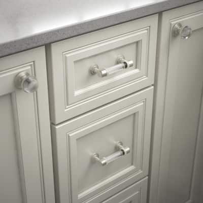 Glass Drawer Pulls Cabinet Hardware The Home Depot Glass Drawer Pulls Cabinet Hardware, Kitchen Cabinets With Glass Handles