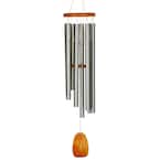 Signature Collection, Gregorian Chimes, Tenor, 39 in. Silver Wind Chime