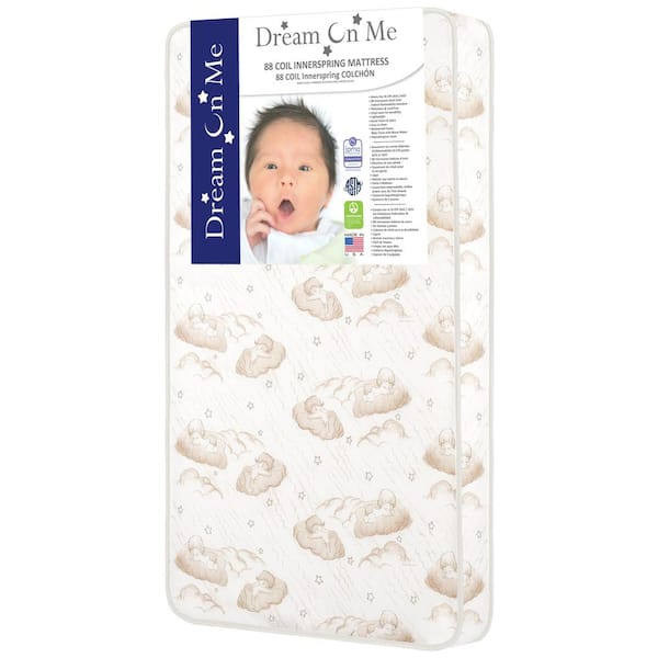 Dream On Me Twilight 5 80 Coil Spring Crib and Toddler Bed Mattress