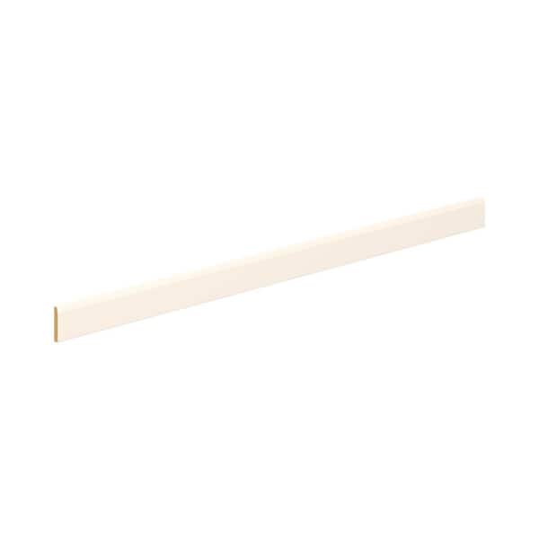 Fairview 96 in. W x 4.63 in. H Base Moulding in Washed Linen