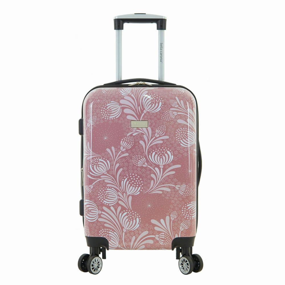 Travelers Club 20 in. Fashion Hardside Rolling Carry-On with Dual-Blade ...