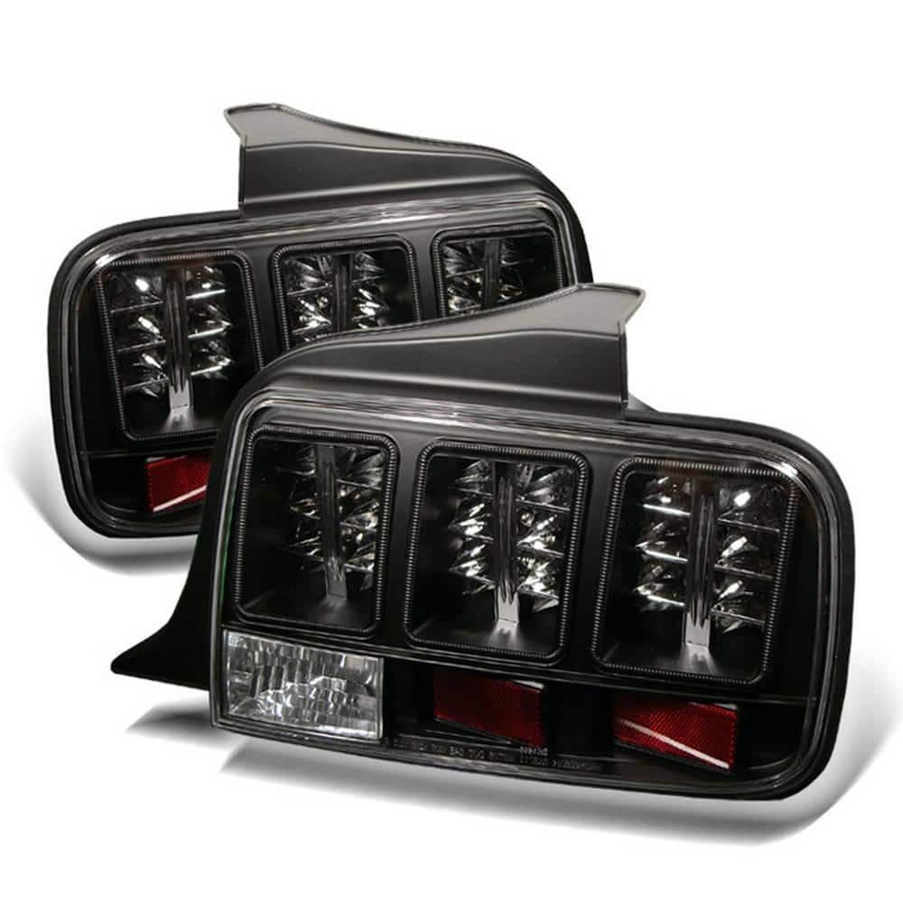 Ford Mustang 05-09 LED Tail Lights - Black price history on PriceWatchPro