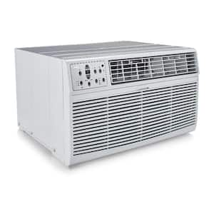 12,000 BTU 230/208-Volt Through-the-Wall Air Conditioner Cools 550 Sq. Ft. in White