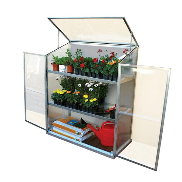 Palram Grow Station 2 ft. x 4 ft. Plant and Seed Greenhouse