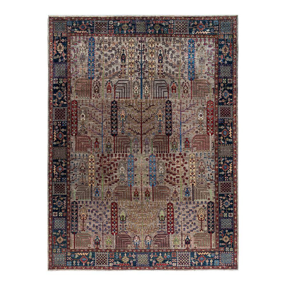 Serapi Brown 9 ft. x 12 ft. Tribal Wool Indoor Area Rug price history on PriceWatchPro