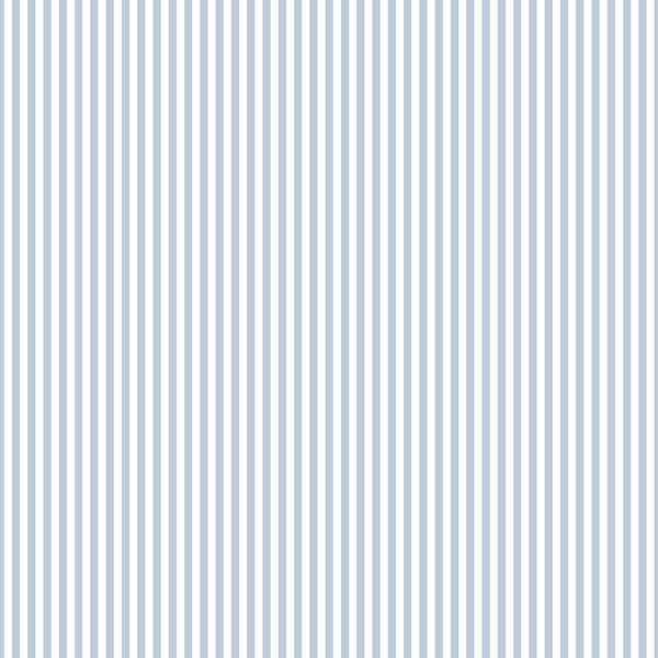 Unbranded Little Explorers 2 Blue Small Stripe Matte Finish Non-Pasted Non-Woven Wallpaper Roll
