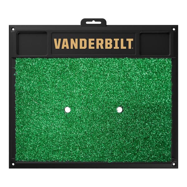 FANMATS Vanderbilt University Golf Hitting Mat 20 in. x 17 in.