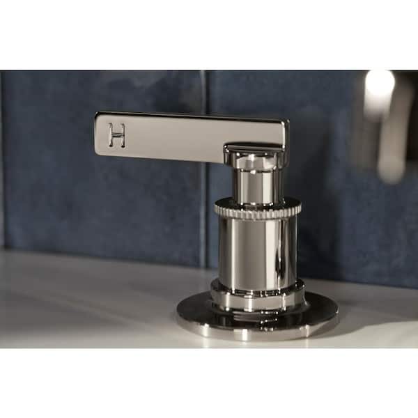 KOHLER Castia By Studio McGee 8 in. Widespread Double Handle Bathroom Sink Faucet 0.5 GPM in Polished Chrome