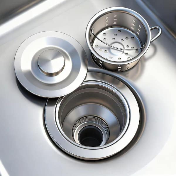 UKISHIRO 24 in. D x 40 in. W Freestanding Laundry/Utility Sink in