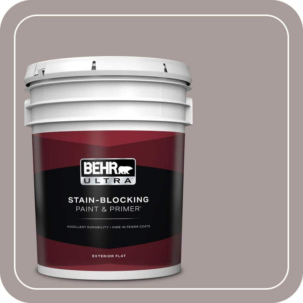5 gal. #PPU17-12 Smoked Mauve Flat Exterior Paint & Primer price history on PriceWatchPro