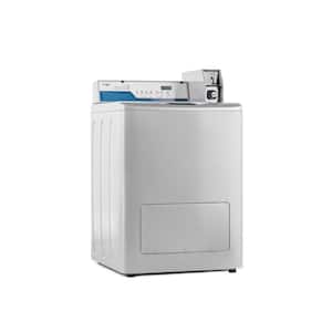 Commercial Laundry 27 in. 2.9 cu. ft. Grey Top Load Washing Machine, Coin Operated