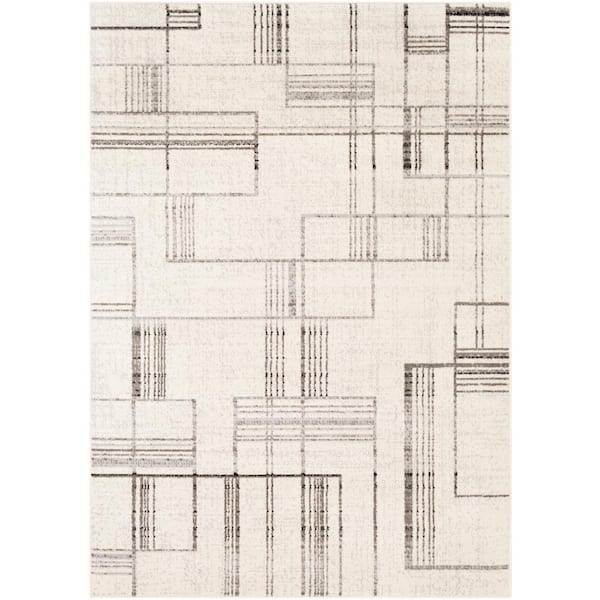 Artistic Weavers Ayers Charcoal 5 ft. x 7 ft. Modern Indoor Area Rug