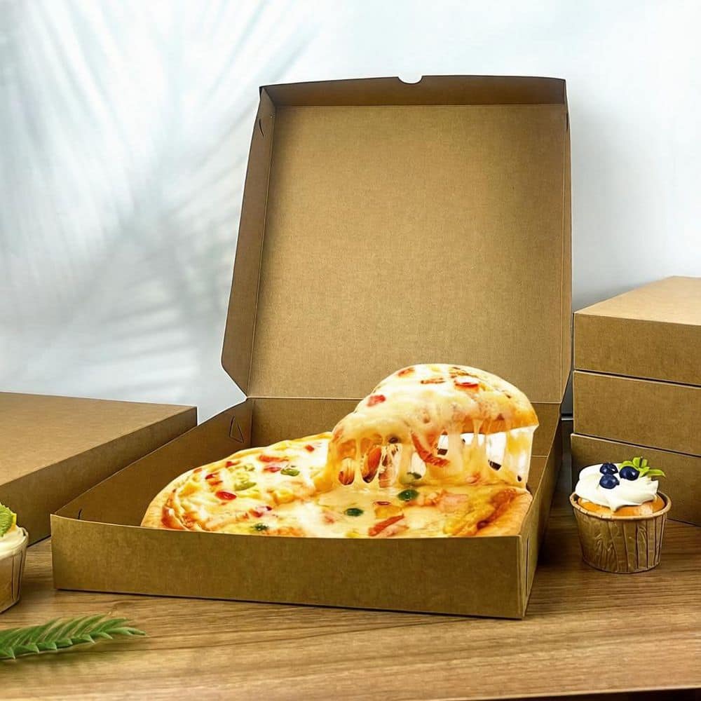 Wudkey 8-Pack Kraft Pizza Boxes, 12 x 12 x 1.9 in. Pizza Boxs, For Wudkey 8-Pack Kraft Pizza Boxes, 12 x 12 x 1.9 in. Pizza Boxs, For