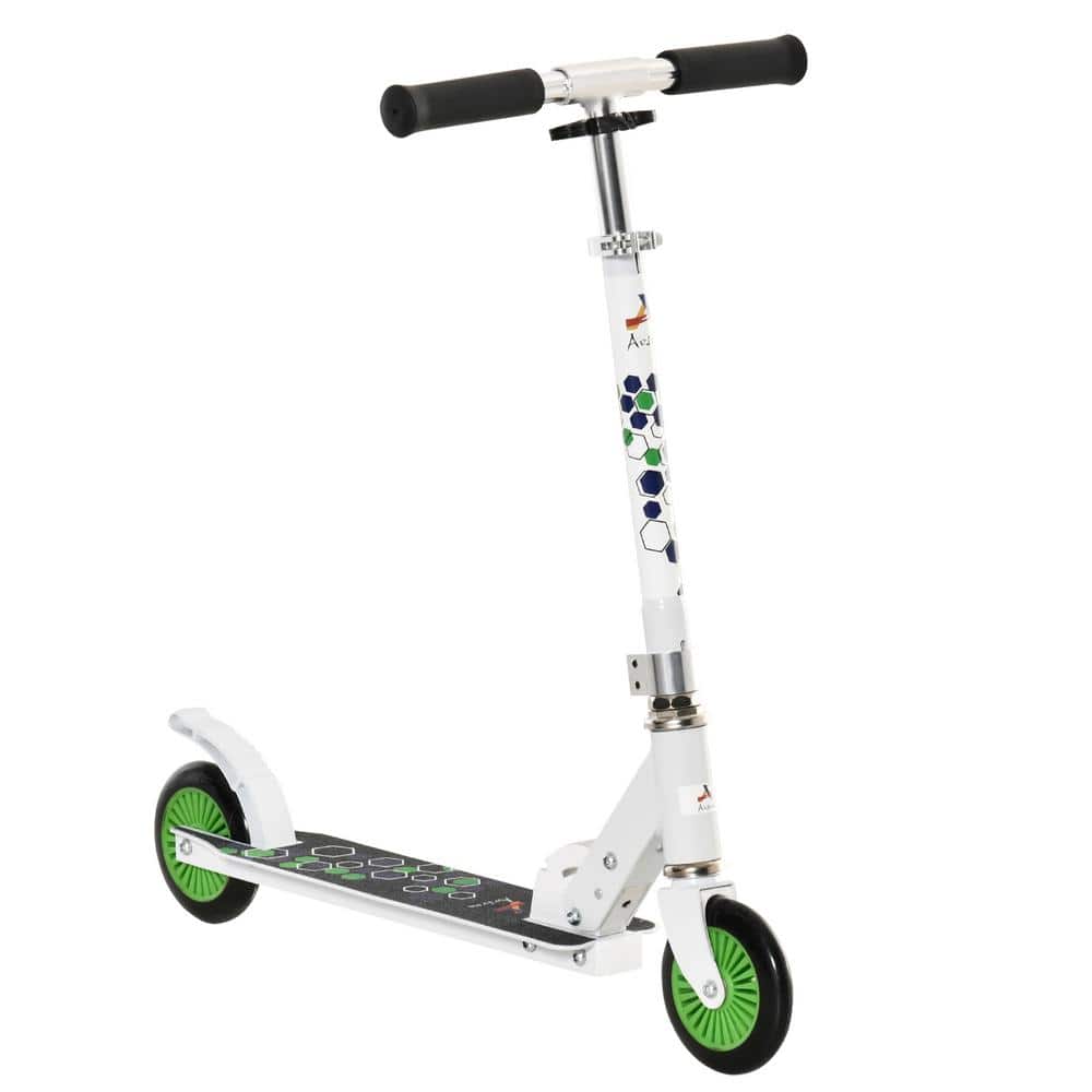 1-Click Folding Kids Scooter with Adjustable Handlebar, Push Rider, Kicksta