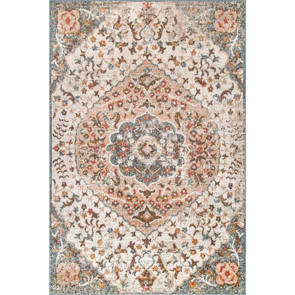 nuLOOM Undine Vintage Multi 7 ft. x 9 ft. Area Rug GRWS05A-6709 - The ...