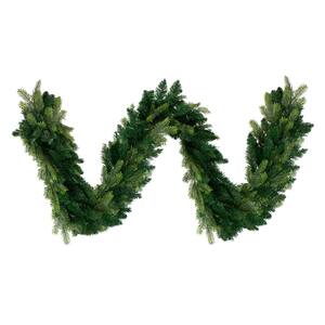 9 ft. x 10 in. Unlit Woodcrest Pine Artificial Christmas Garland