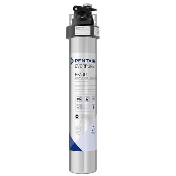 PENTAIR Everpure H-300 Under Sink Drinking Water Filtration System in ...