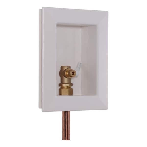 1/2 in. Copper x 1/4 in. Compression Fixture Outlet Box