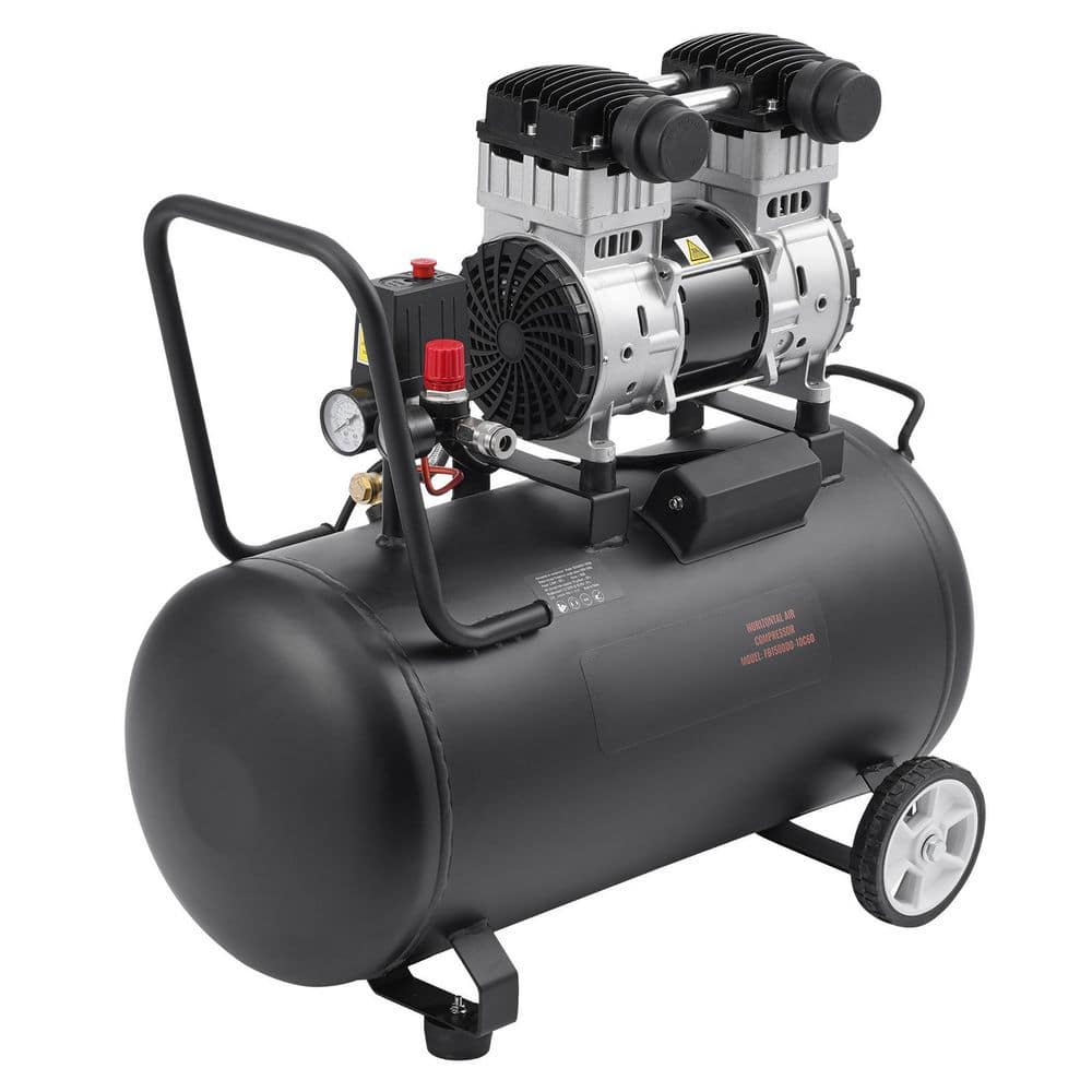 Air Compressor, 15 Gal. Steel Tank, 2HP 5.3 CFM@90 PSI Oil Free Air Compressor & Max. 125PSI Pressure, 78dB Compressor price history on PriceWatchPro