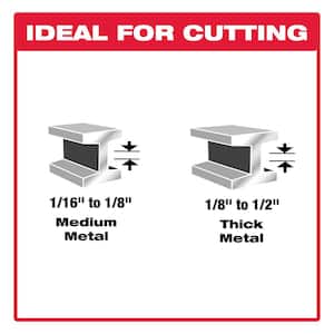 9 in. 8 TPI 6 in. Bi-Metal 14/18 TPI Steel Demon Carbide Recip Blades for Medium and Thick Metal Cutting (8-Pack)