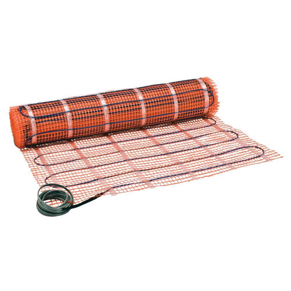 SunTouch Floor Warming 64 ft. x 30 in. 240-Volt Radiant Floor Heating Mat  (Covers 160 sq. ft.) 24006430R The Home Depot