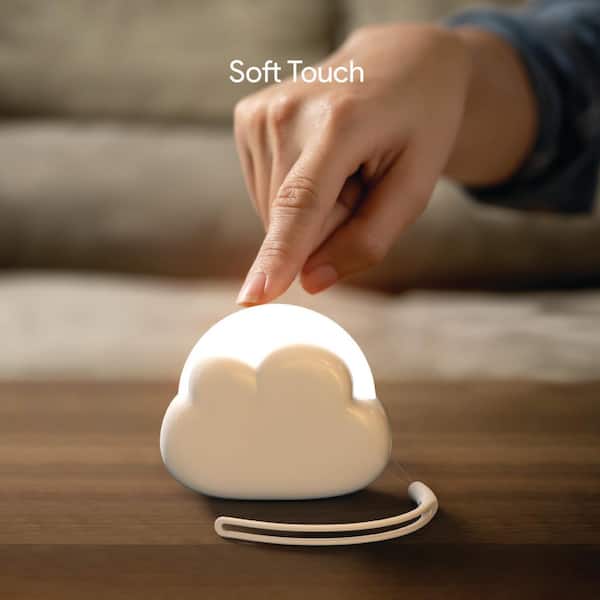 Tzumi 1-Watt Aura LED Portable Cloud Light in White 9032HD - The