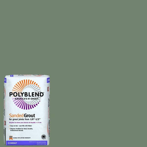 Custom Building Products Polyblend #09 Natural Gray 25 lb. Sanded Grout