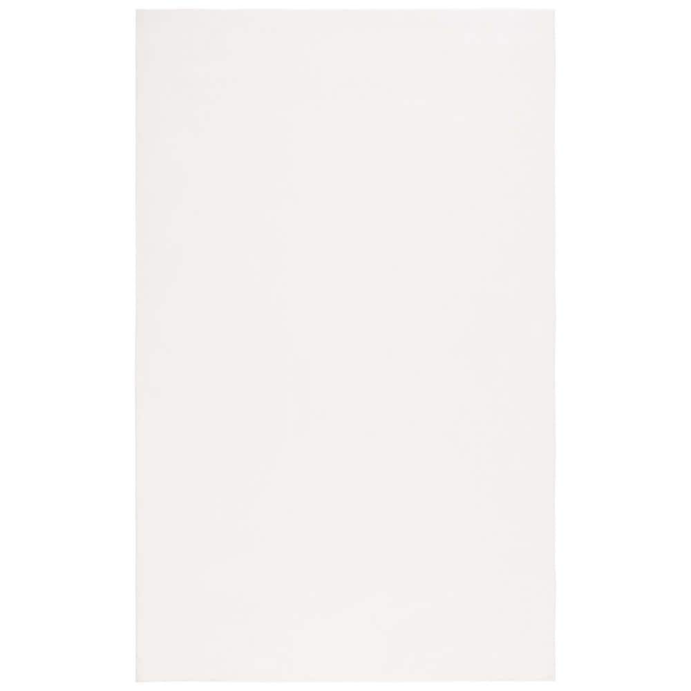 Faux Rabbit Fur Ivory 6 ft. x 9 ft. Solid Flokati Area Rug price history on PriceWatchPro