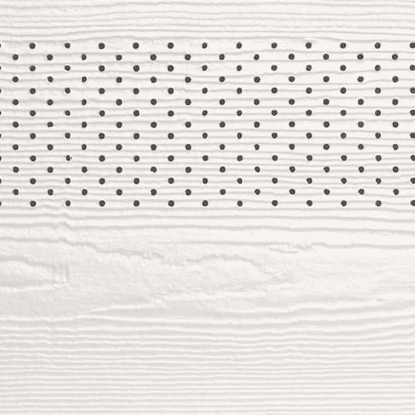 James Hardie Magnolia Home Hardie Soffit HZ5 16 in. x 144 in. Birch Tree Fiber Cement Vented Cedarmill Soffit