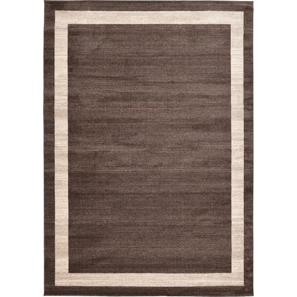 Unique Loom Del Mar Maria Brown 8' 0 x 11' 4 Area Rug 3127310 The