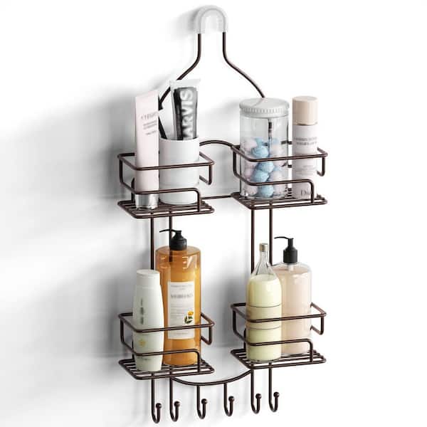 Hanging Shower Head Caddy Bathroom Shower Shelf Organizer - China Hanging  Bathroom Rack, Bathroom Shelves