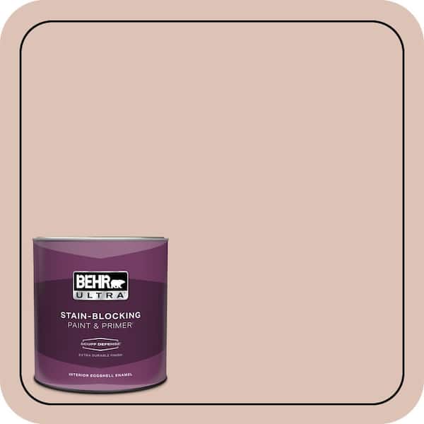 BEHR ULTRA 1 qt. #PPU2-07 Coral Stone Extra Durable Eggshell Enamel Interior Paint & Primer
